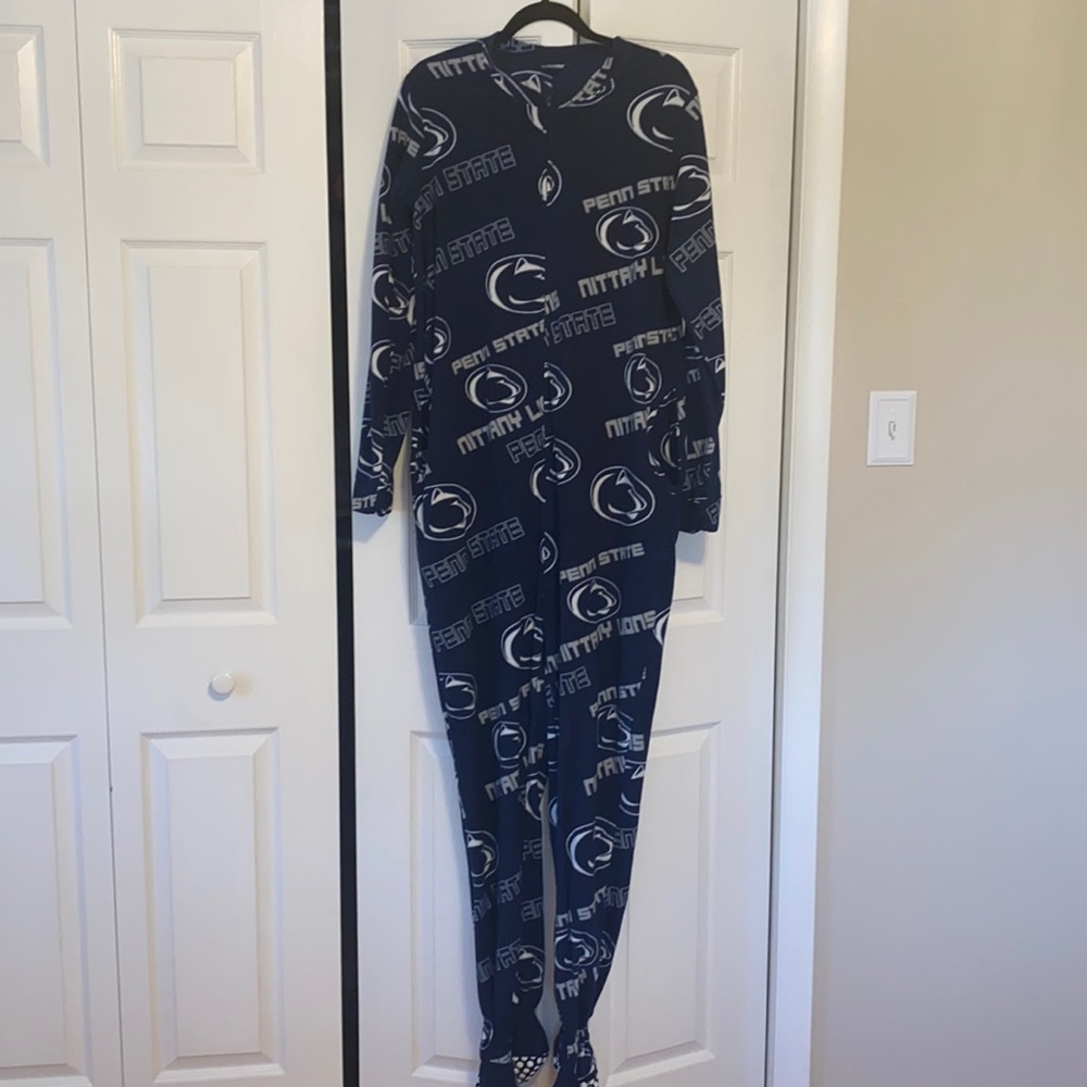Penn State Unisex Footed Onesie
